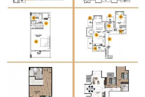 آپارتمان در  Alanya ، ترکیه 103 متر مربع.  شماره 208493 - 28