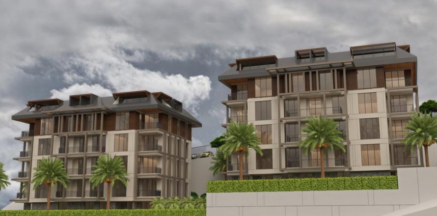 Квартира 3-х ком. в Аланье, Анталья, Турция №209141