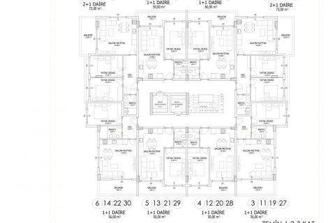 Daire   Mahmutlar, Antalya, Türkiye №209142 - 11