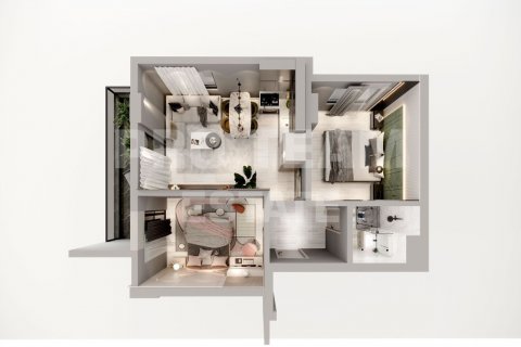 Продажа квартиры  в Оба, Анталье, Турция 3 комн., 65м2, №190409 – фото 17