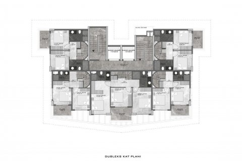 Lägenhet  i Avsallar, Antalya, Turkiet Nr. 209838 - 24