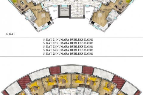 Продажа пентхауса  в Тосмуре, Аланье, Анталье, Турция 2 комн., 47м2, №209839 – фото 21