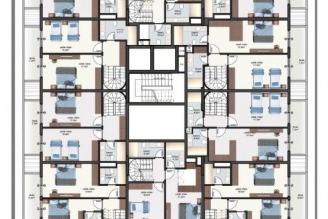 Продажа пентхауса  в Аланье, Анталье, Турция 2 комн., 51м2, №210083 – фото 19