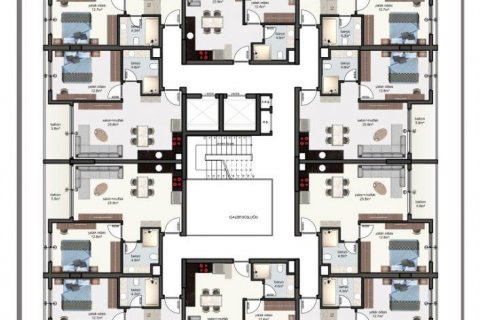 Продажа пентхауса  в Аланье, Анталье, Турция 2 комн., 51м2, №210083 – фото 24