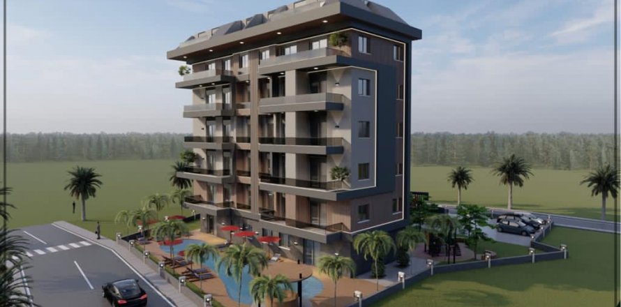 Квартира  2-х ком. в Джикджилли, Анталья, Турция №209611