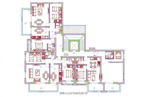 Продажа квартиры  в Джикджилли, Анталье, Турция 2 комн., 45м2, №209611 – фото 9