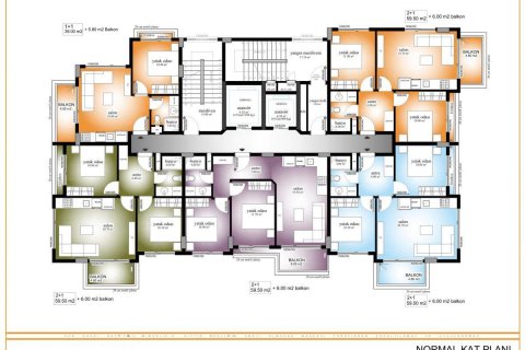 Продажа квартиры  в Махмутларе, Анталье, Турция 3 комн., 90м2, №209591 – фото 22