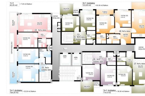 Takleilighet  i Kestel, Antalya, Tyrkia Nr. 209590 - 20