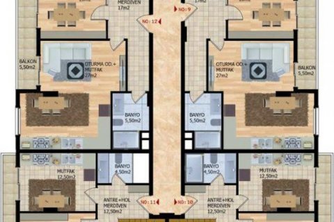 Ticari gayrimenkul   Oba, Antalya, Türkiye №209593 - 7