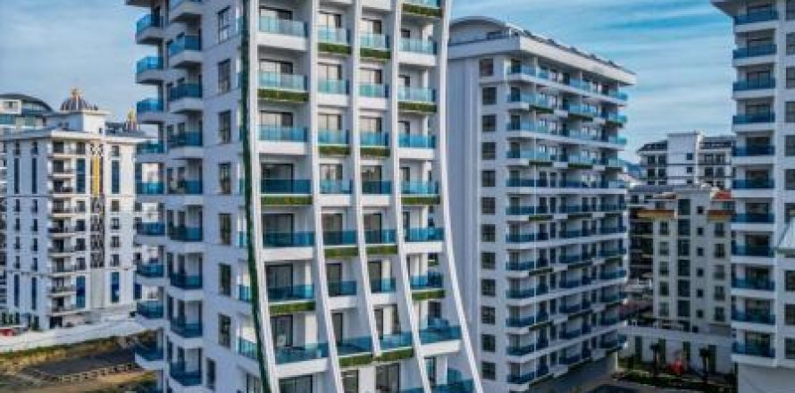 1+1 Lejlighed  i Alanya, Antalya, Tyrkiet Nr. 190443
