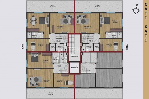 Продажа квартиры  в Анталье, Турция 2+1, 92м2, №190611 – фото 7