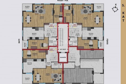 Продажа квартиры  в Анталье, Турция 2+1, 92м2, №190611 – фото 9