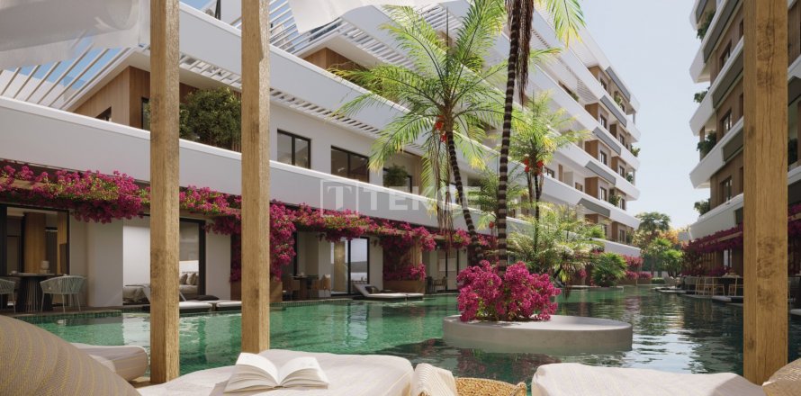 Квартира  1+1 в Аксу, Анталья, Турция №111202