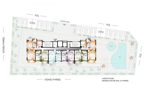 Продажа квартиры  в Махмутларе, Анталье, Турция 4 комн., 150м2, №209589 – фото 22