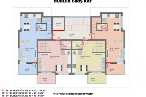 Wohnung  in Avsallar, Antalya, Türkei Nr. 209585 - 18