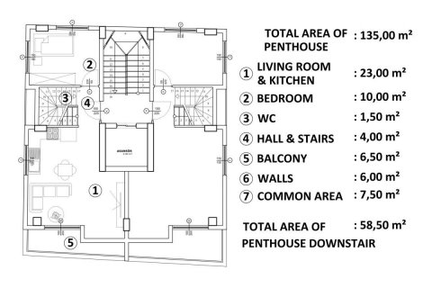 Apartment for sale  in Alanya, Antalya, Turkey, 59m2, No. 209587 – photo 18