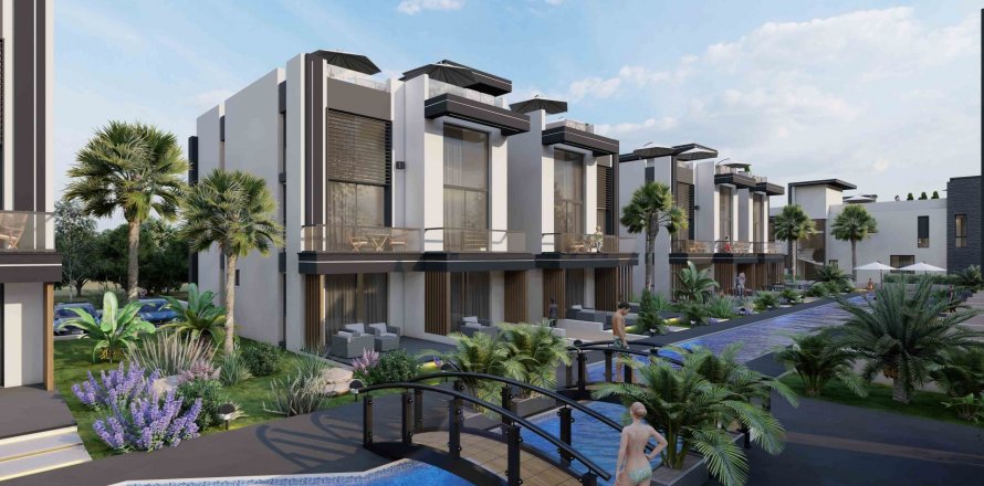 Квартира 4-х ком. в Фамагусте, Северный Кипр №211111