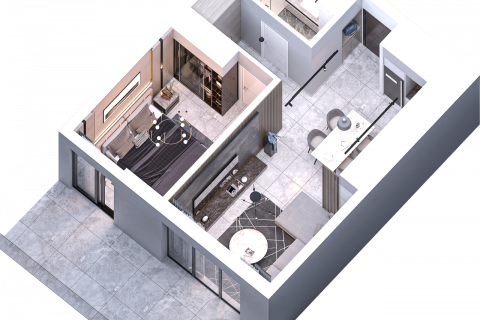 Lejlighed  i Guzelyurt,  Nr. 210834 - 19