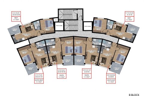 Продажа квартиры в Аланье, Анталье, Турция 3 комн., 80м2, №208937 – фото 17