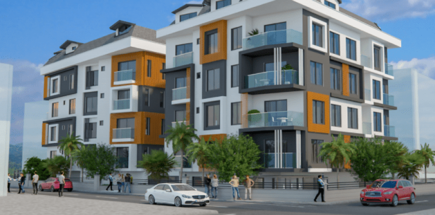 آپارتمان در Alanya ، ترکیه 88 متر مربع. شماره 209568