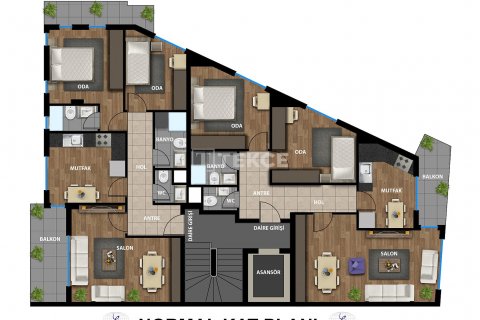 Apartment for sale  in Antalya, Turkey, 2 bedrooms, 110m2, No. 190543 – photo 9