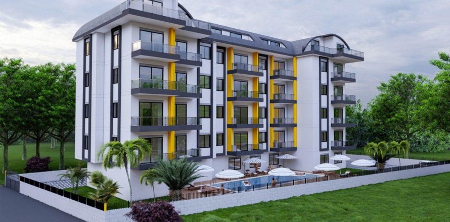 Lägenhet  i Avsallar, Antalya, Turkiet Nr. 208931