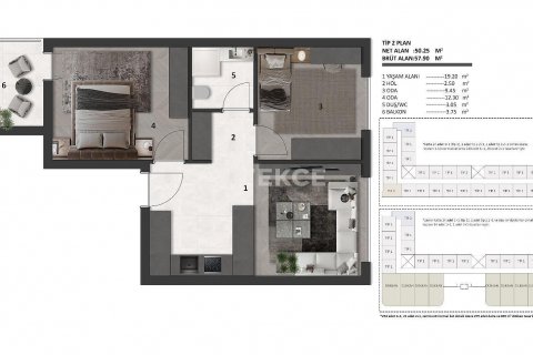 1+1 Lejlighed i Ankara, Tyrkiet Nr. 193615 - 26