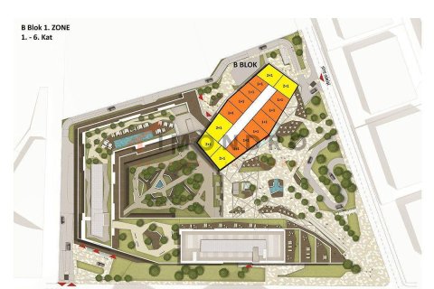 4+1 Lejlighed  i Sisli, Istanbul, Tyrkiet Nr. 152738 - 29