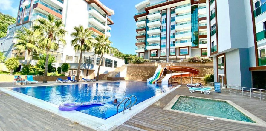 Lägenhet  i Alanya, Antalya, Turkiet Nr. 208142
