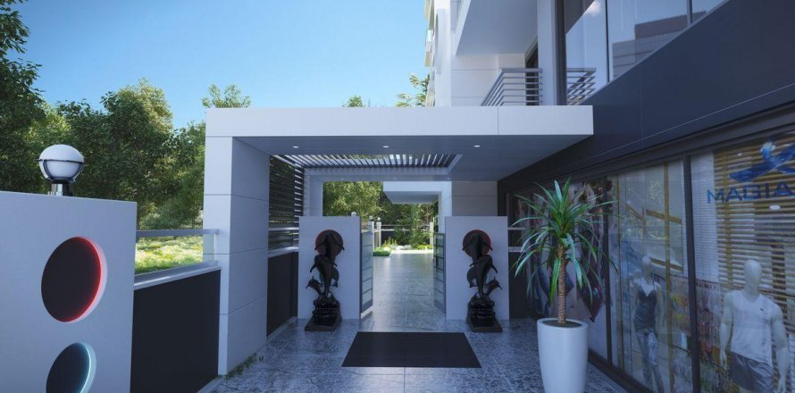 Квартира  3-х ком. в Махмутларе, Анталья, Турция №210087