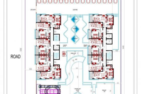 Takvåning  i Alanya, Antalya, Turkiet Nr. 210086 - 13