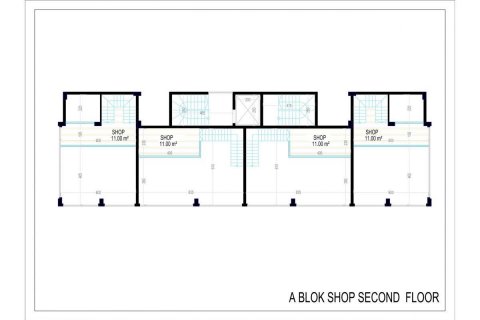 Takvåning  i Alanya, Antalya, Turkiet Nr. 210086 - 18