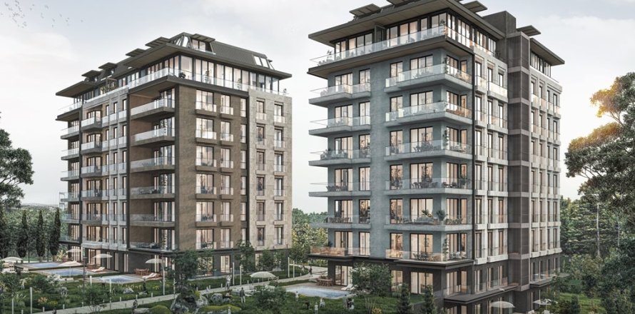 2+1 Lejlighed  i Istanbul, Tyrkiet Nr. 147734