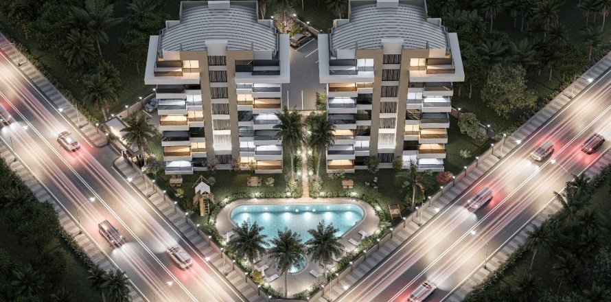 2+1 Lägenhet  i Antalya, Turkiet Nr. 147733