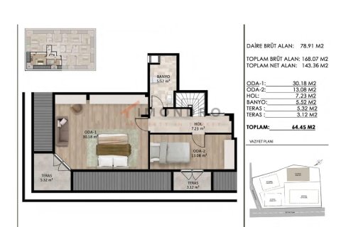 2+1 Wohnung  in Besiktas, Istanbul, Türkei Nr. 210236 - 21