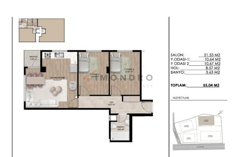 2+1 Wohnung  in Besiktas, Istanbul, Türkei Nr. 210236 - 19