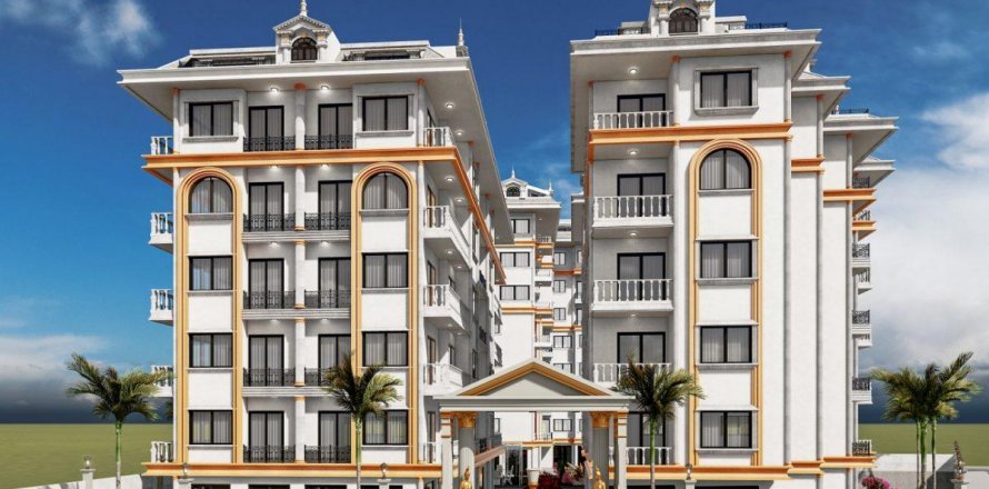 Leilighet  i Alanya, Antalya, Tyrkia Nr. 208136
