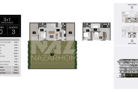 Продажа квартиры  в Кестеле, Бурсе, Турция 1+1, 51м2, №211255 – фото 29