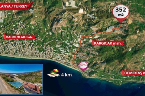 Lägenhet  i Alanya, Antalya, Turkiet Nr. 211256 - 2