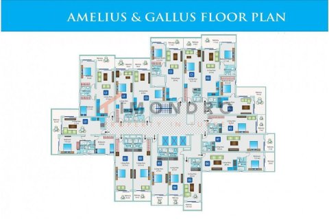 Продажа квартиры  в Северном Кипре 4+1, 180м2, №206807 – фото 10