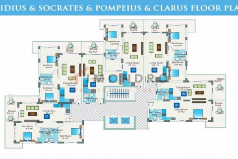 Продажа квартиры  в Северном Кипре 4+1, 180м2, №206807 – фото 13
