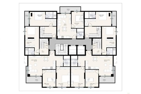 Продажа квартиры  в Оба, Анталье, Турция 2 комн., 47м2, №209254 – фото 20