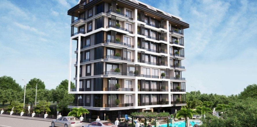 Квартира  2-х ком. в Авсалларе, Анталья, Турция №209253