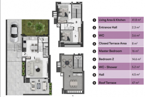 Villa  i Famagusta,  Nr. 210910 - 10
