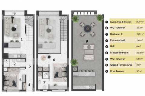 Daire   Gazimağusa,  №210912 - 16