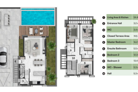 Villa  i Famagusta,  Nr. 210909 - 13