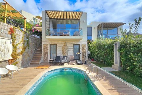 4+1 Villa  i Yalikavak, Mugla, Turkiet Nr. 206734 - 1