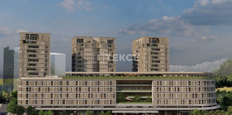 1+1 Apartment  in Aksu, Antalya, Turkey No. 144290