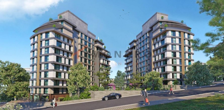 1+1 Apartment  in Kâğıthane, Istanbul, Turkey No. 192844