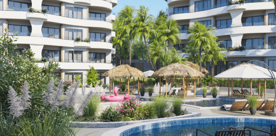 Квартира  2-х ком. в Оба, Анталья, Турция №207766